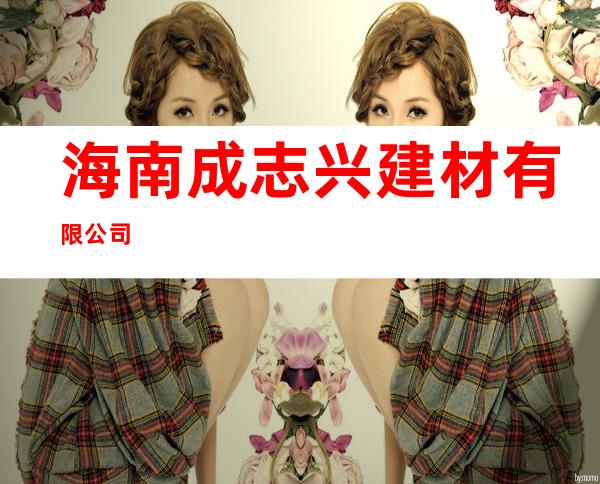 海南成志兴建材有限公司